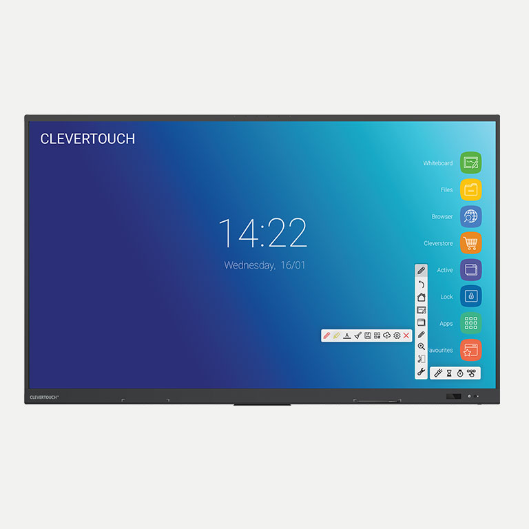 Clevertouch IMPACT Plus interactive screen