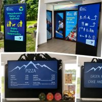 Digital Signage at Pembrey Country Park