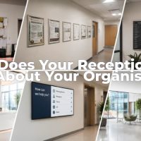 Reception Area Digital Signage